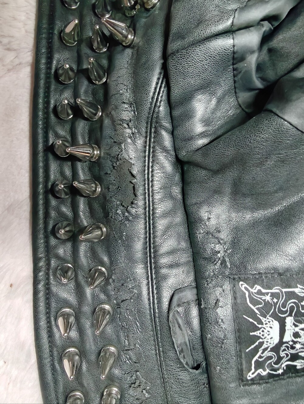Killstar Creeping Dread Spike Jacket